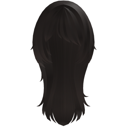 ꒰ messy sad cat girl brown hair ♡ ꒱ Roblox item