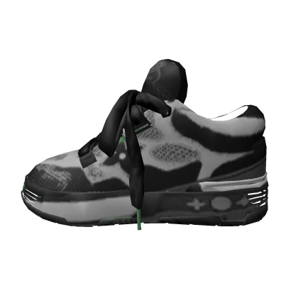 Black/White LV Skates (On Head)