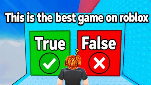 True or False Lucky Block Tower