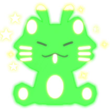 [🌟 Glow + Animated] Gnarpy Alien Cat Plush