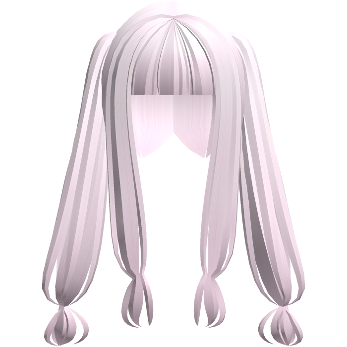 kawaii japanese straight pigtails pastel pink