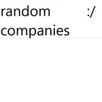random companies