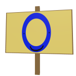 Oval Sign