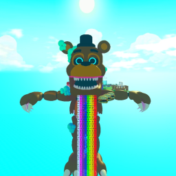JUMP INTO MASSIVE FREDDY! IMPOSSIBLE OBBY!