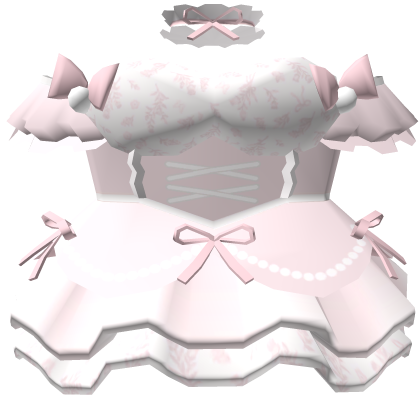 🎀3.0 Beautiful Magical Pink Rococo Dress w Bows