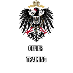 German officer training.