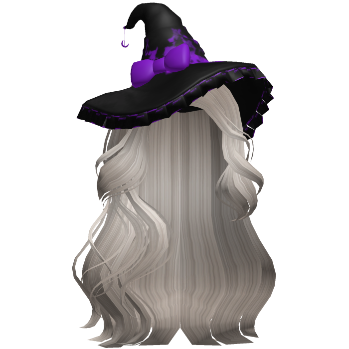 Halloween Side Swept Witch Hair (Soft Brown)