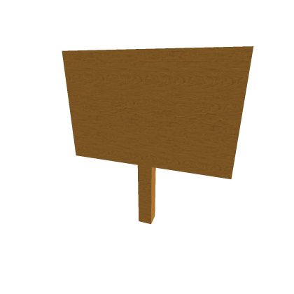 Wooden Sign
