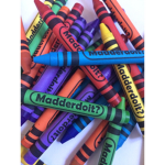 The crayon eating club!