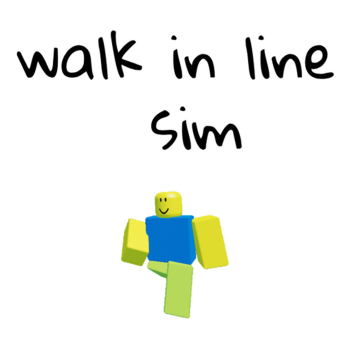 walk in a line sim