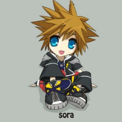 Chibi Sora Roblox decal