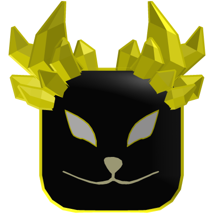 Yellow Kitsune Anbu Mask