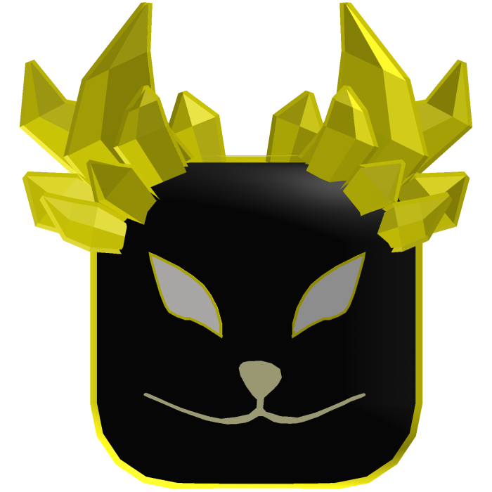 Yellow Kitsune Anbu Mask