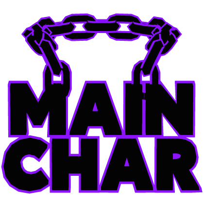 Cartoony Purple Main Char Chain Roblox item