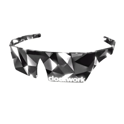Emissive Black Sparkle Time Clockwork Shades