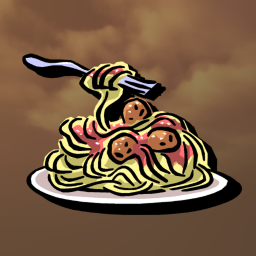 peaceful spaghetti