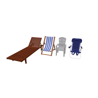 Beach Chairs Pack