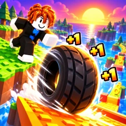 +1 Roll a Tire icon