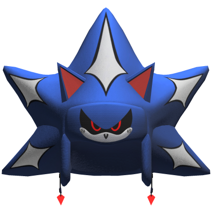 Neo Metal Sonic Hat Y2K Ushanka