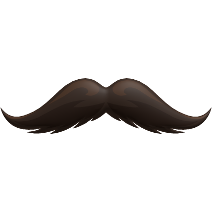 Brown Mustache Cute Nerdy Fancy Chevron Moustache