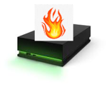 My Xbox is on fire