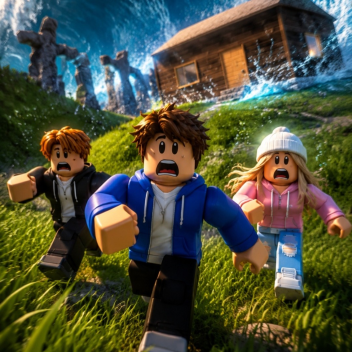 Escape Tsunami With Your Friends 