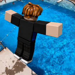 Jump Into a very deep Pool icon