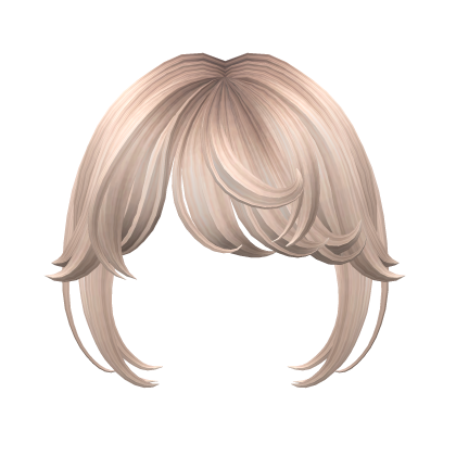 Cute Curly Bangs(Platinum Blonde) Roblox item