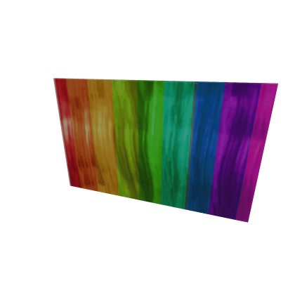 rainbow wall