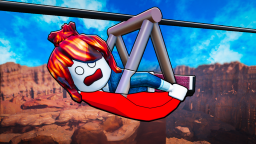 Przejażdżka najdłuższym Zipline Obby