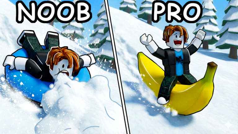 Sledding Game❄️ screenshot 1