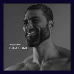 cart ride into giga chad