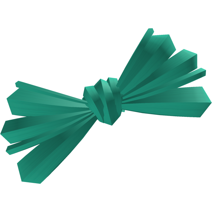🕸️๋. ⭑ Mourning Scene Bow || Teal