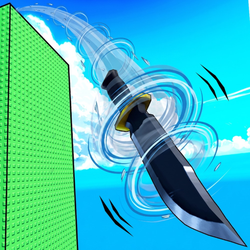 +1 Double Knife Flip Obby Escape!