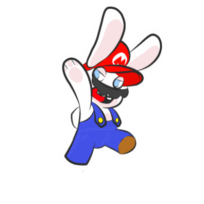 Rabbid Mario Roblox decal