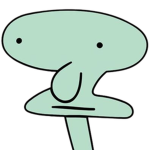 Bald Squidward