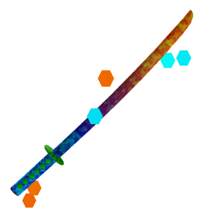 Rainbow Omega Katana