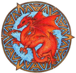 the red dragon