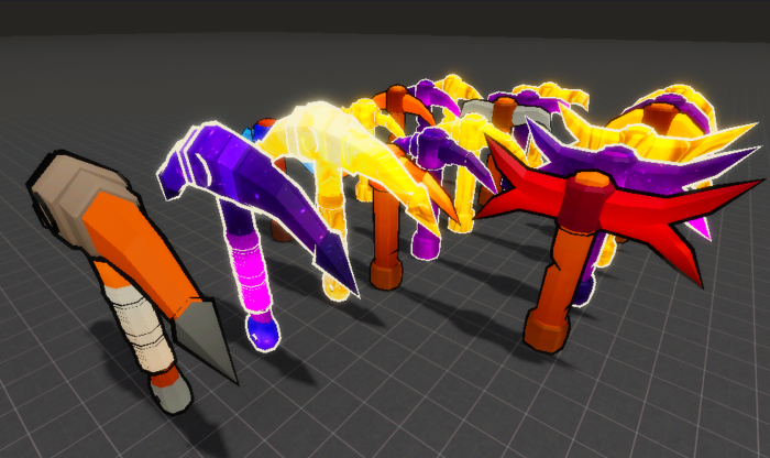Low Poly Ores and Pickaxe Kits by CRayworks preview 2
