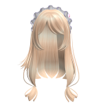 Cute Frilly Headband Hair (Blonde)