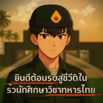 จำลองชีวิตนักศึกษาวิชาทหาร