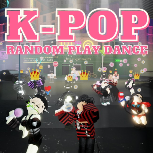 KPOP Random Play Dance (JULY UPD) official Roblox game thumbnail