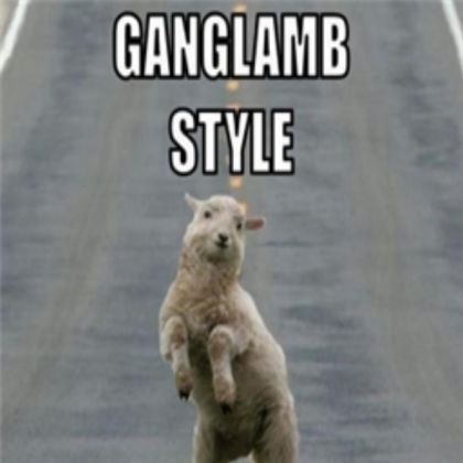 funny lamb Roblox decal