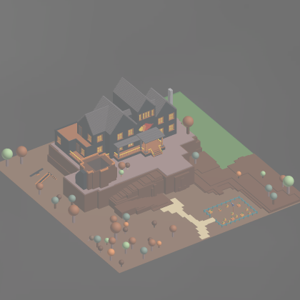 🔥 Classic Haunted House Map Scary House Horror 