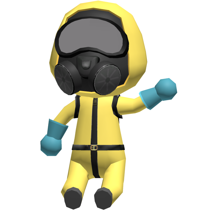 Hazmat Suit NPC Animal Hospital Left Shoulder Pal