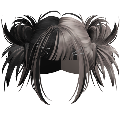 Scene Hyperpop Rave Buns (Black&Ash)