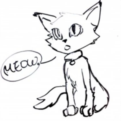 My Cat Drawing For Contest
