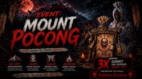 [EVENT] MOUNT POCONG 👻