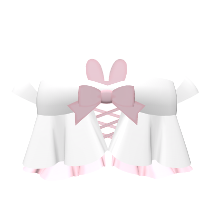 ♡ cutecore kawaii pastel pink bunny top thumbnail