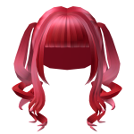 Red Curly Pigtails